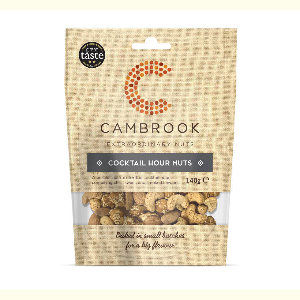 Cambrook - Cocktail Hour Nuts 140g