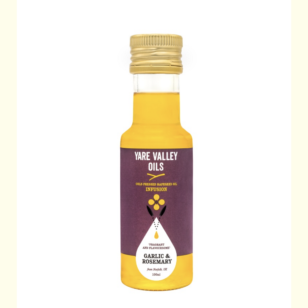 Yare Valley - 100ml Infused Oil Garlic & Rosemary