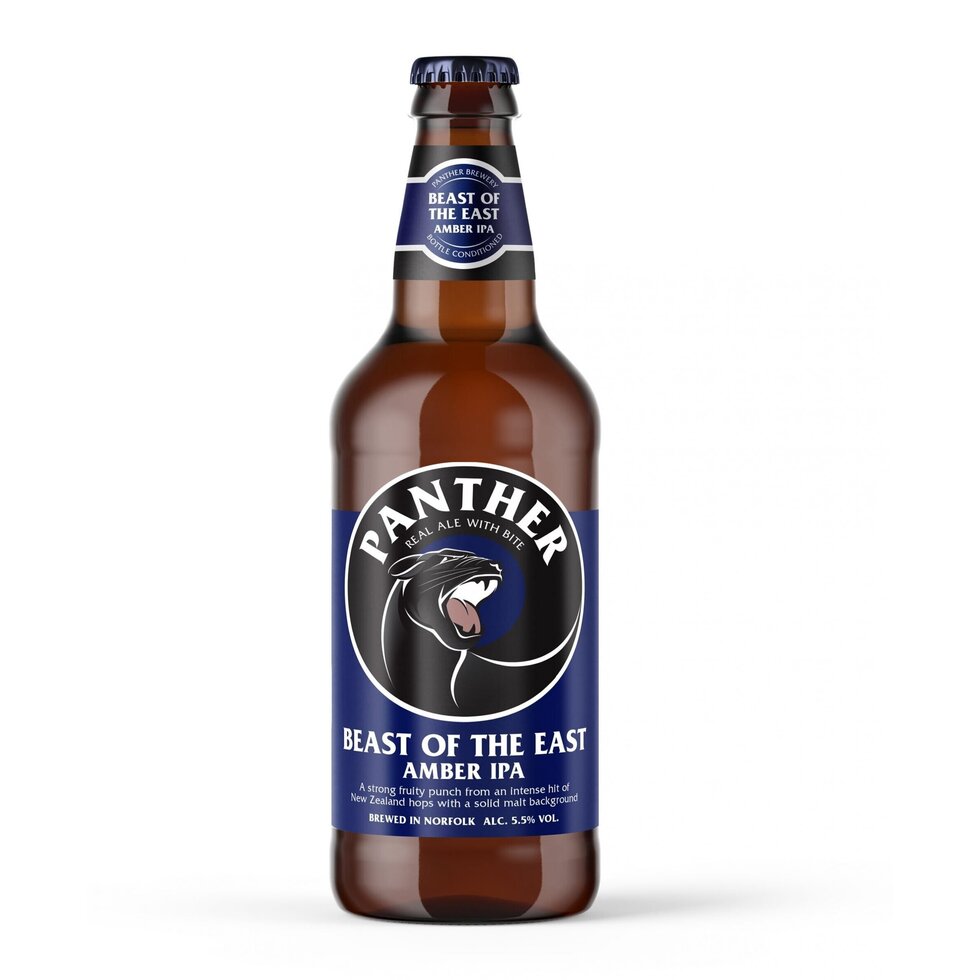 Panther Beast of the East Amber IPA 500ml