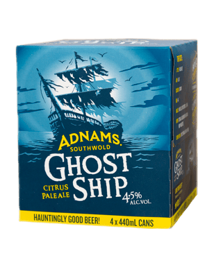 Adnams Ghostship 4.5% - 4 x 440ml Cans