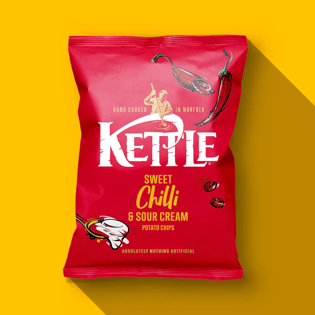 Kettle Foods - Sweet Chilli & Sour Cream Crisps - 130g