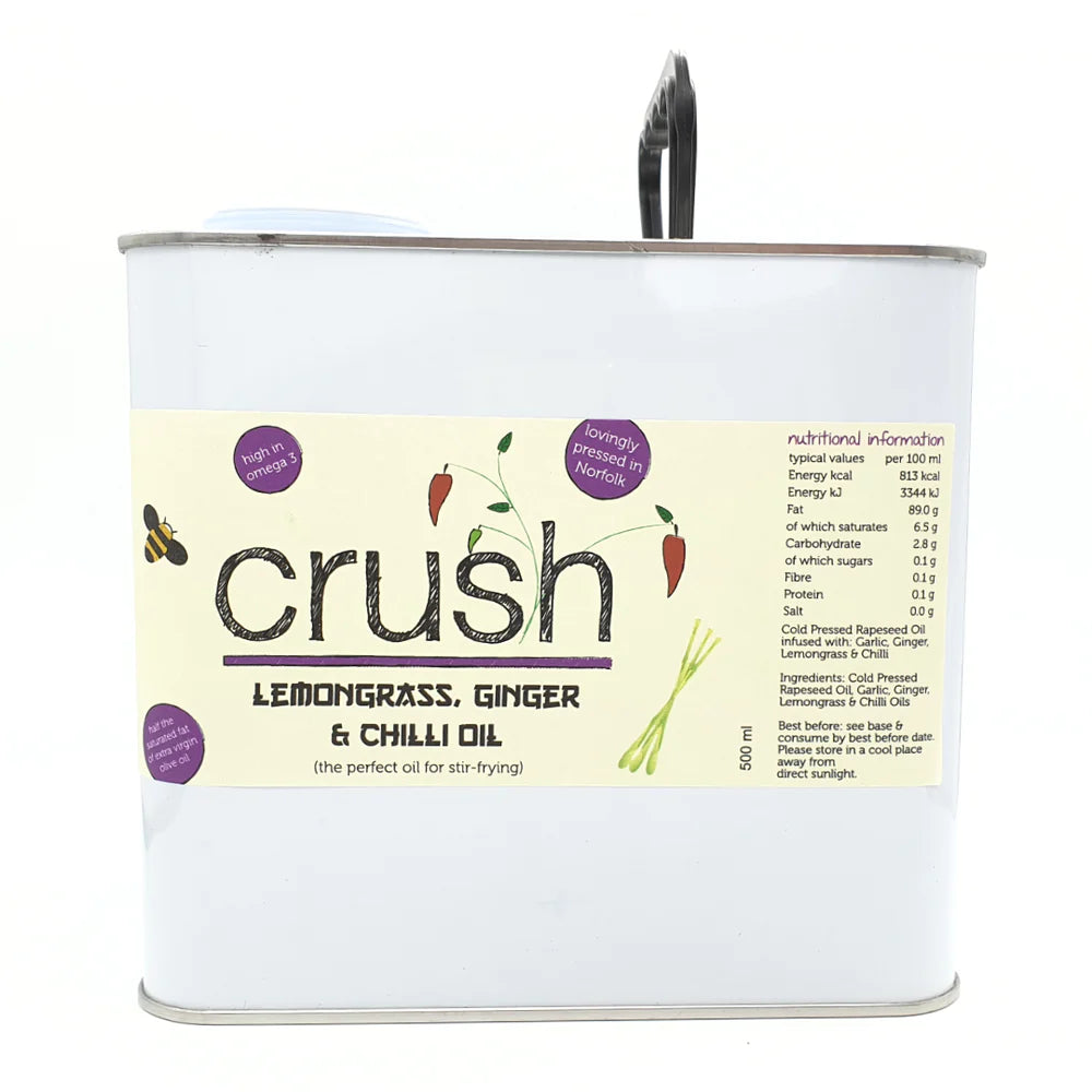Lemongrass, Ginger & Chilli Infused Rapeseed Oil