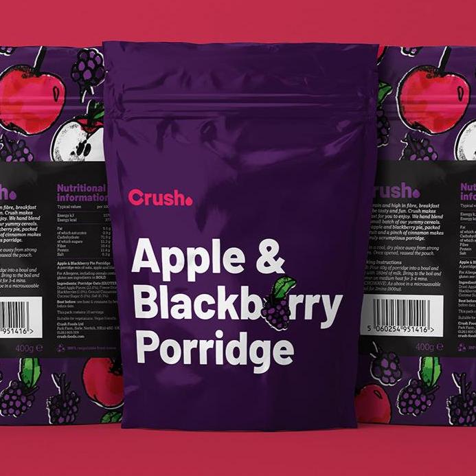 Apple & Blackberry Pie Porridge