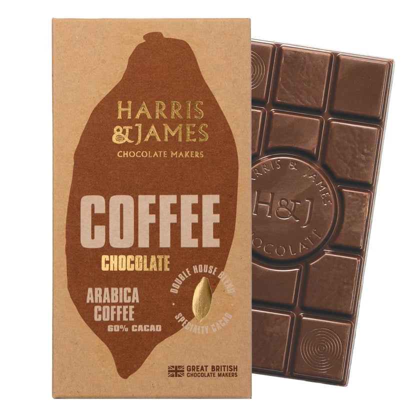 Harris & James - Coffee Dark Chocolate Bar (60%)