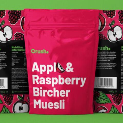 Apple & Raspberry Bircher Muesli
