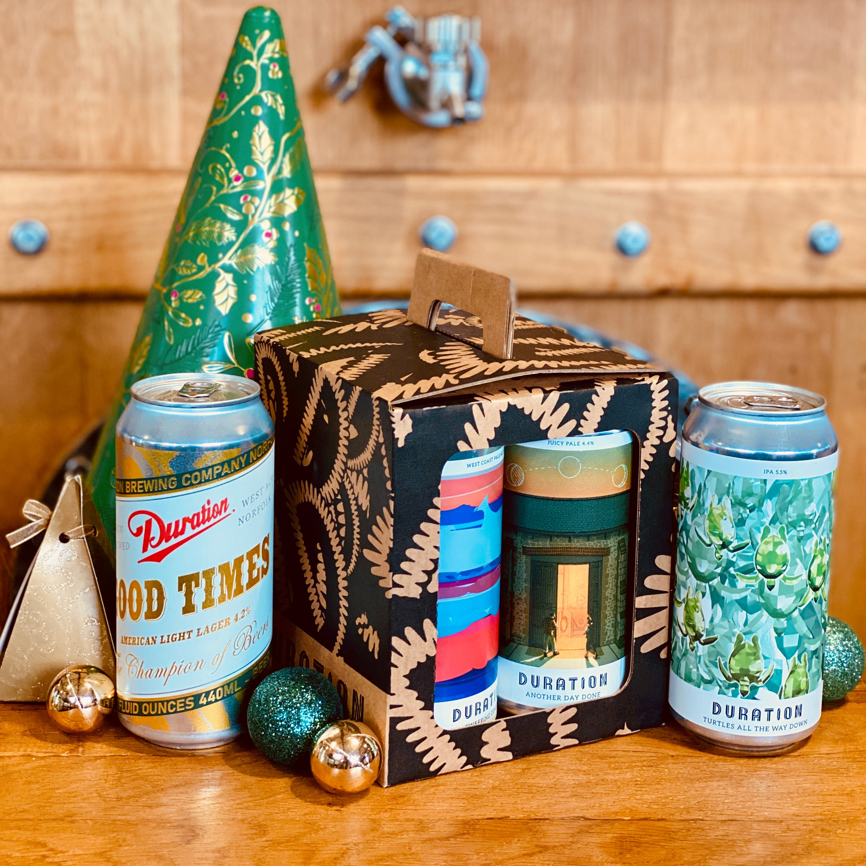 Duration Gift Pack - 4 Beers and Coaster