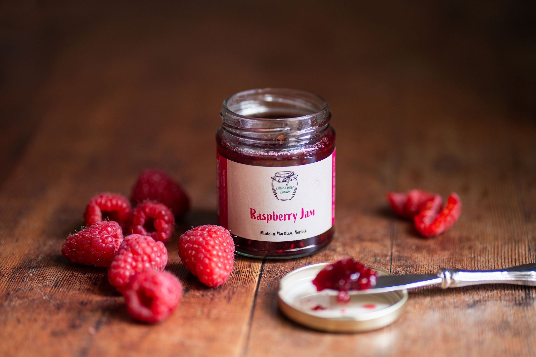 Little Green Larder - Raspberry Jam 200g