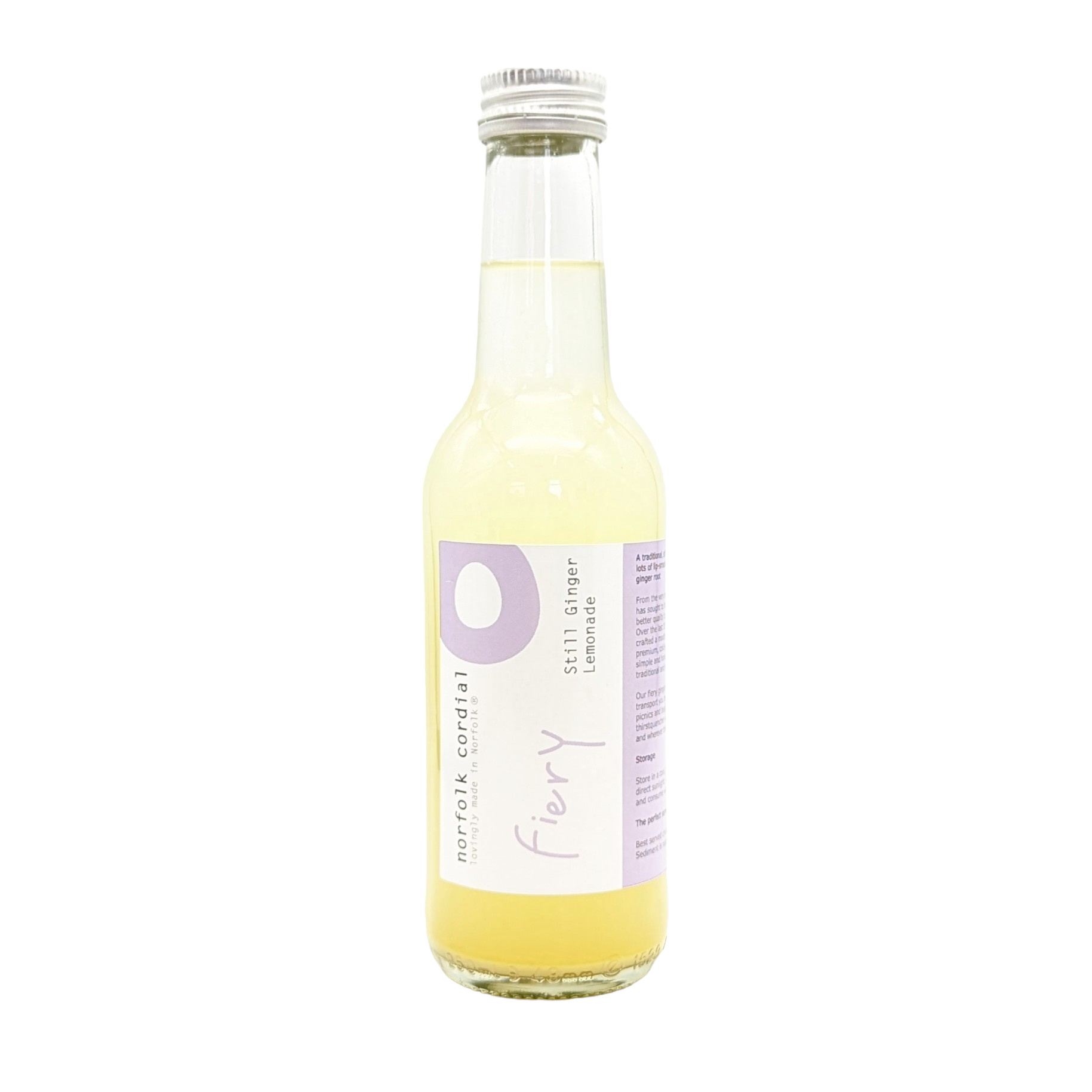 Norfolk Cordials - Still Ginger Lemonade - 250ml