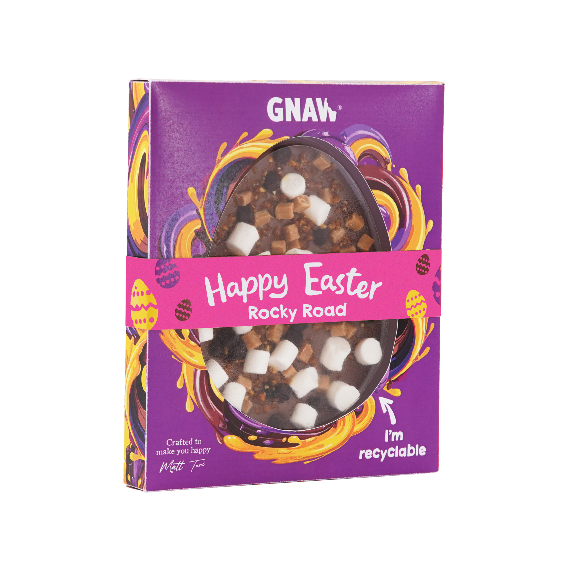 Gnaw - Rocky Road Chocolate Easter Egg