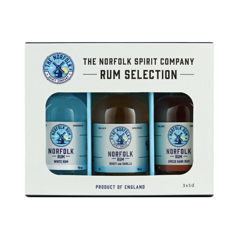 Norfolk Rum - 3 x 50ml RUM Selection Pack