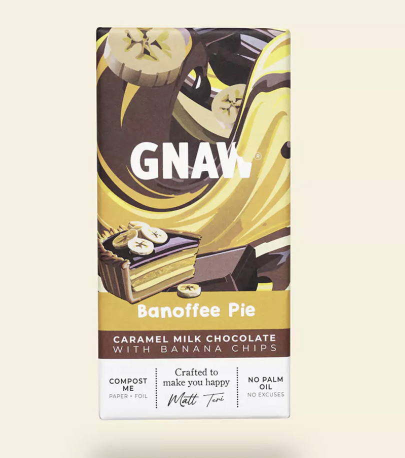 Gnaw Milk Chocolate Banoffee Pie Bar