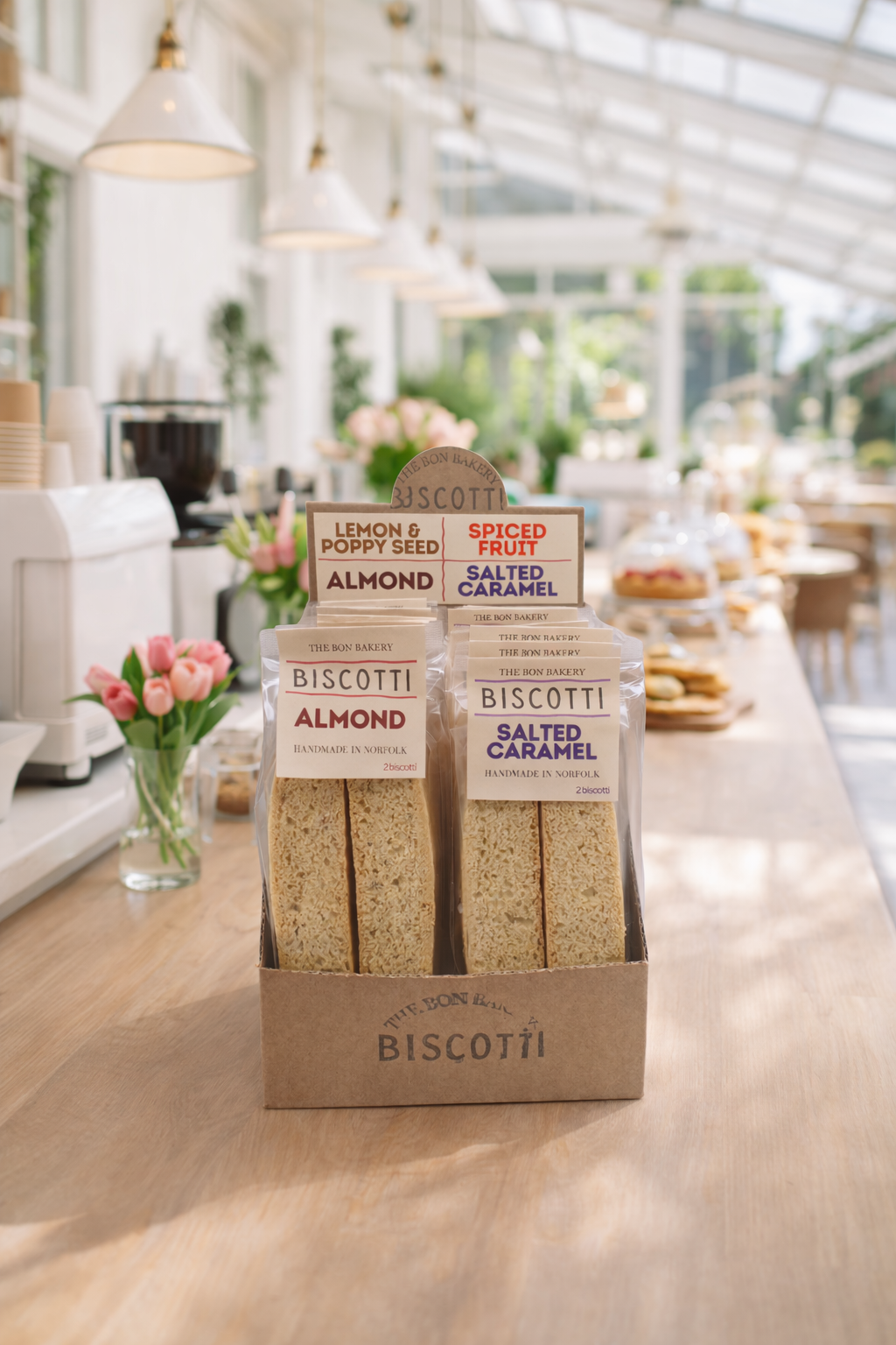 Bon Bakery - Salted Caramel Biscotti Twin Pack