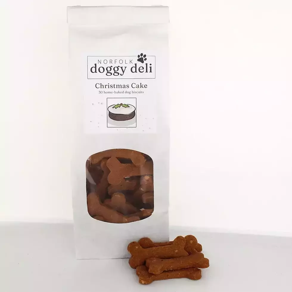 Christmas Cake Dog Biscuits (XMAS SPECIAL)