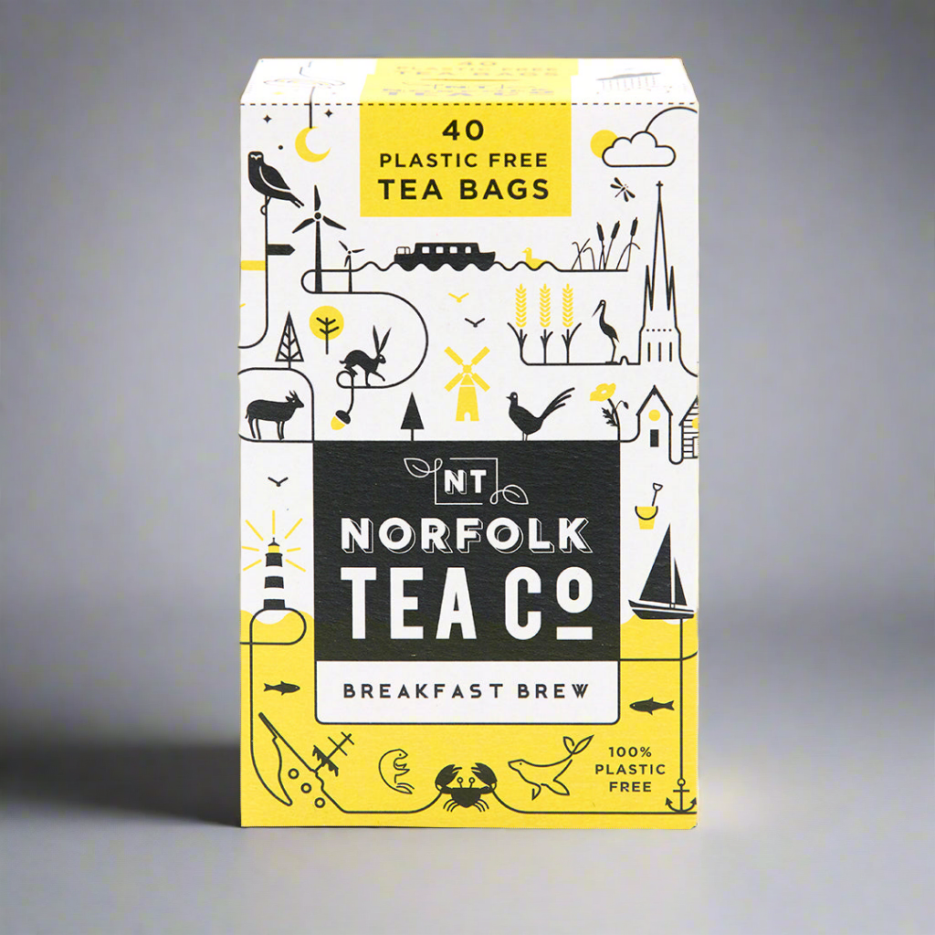 Norfolk Tea Co - Breakfast Blend Tea (40 Teabags)
