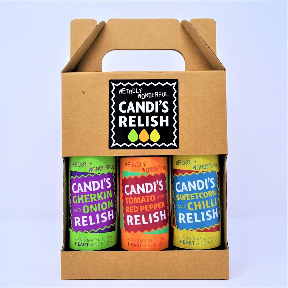 Candi's Relish Gift Pack (3 x bottle gift box)