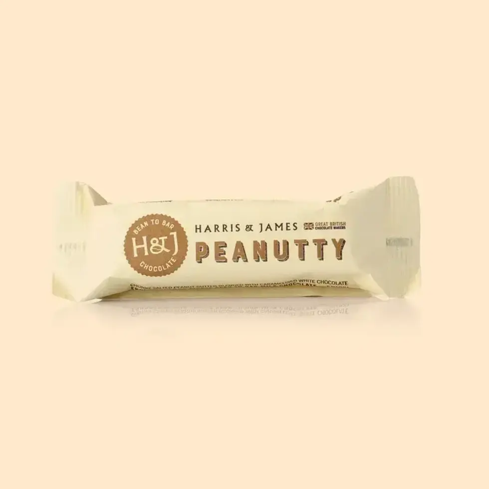 Harris & James - Peanutty Chocolate Bar 60g