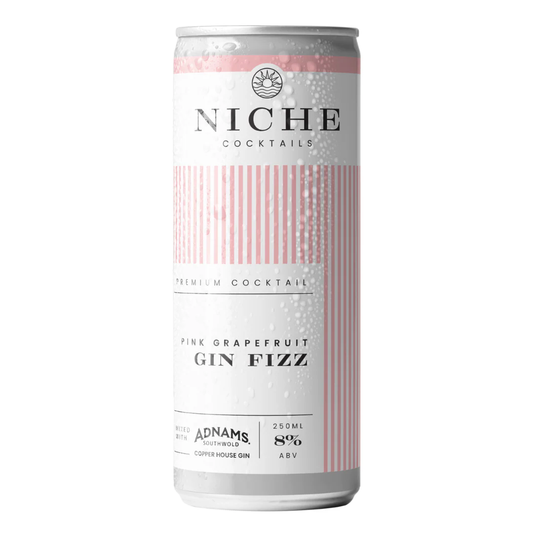 Niche - Pink Grapefruit Gin Fizz Can - 250ml