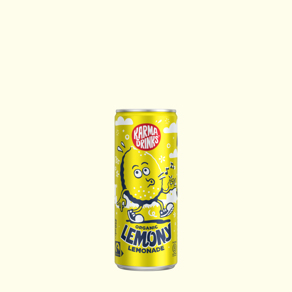 Karma Drinks - LEMONY LEMONADE- ORGANIC CANS