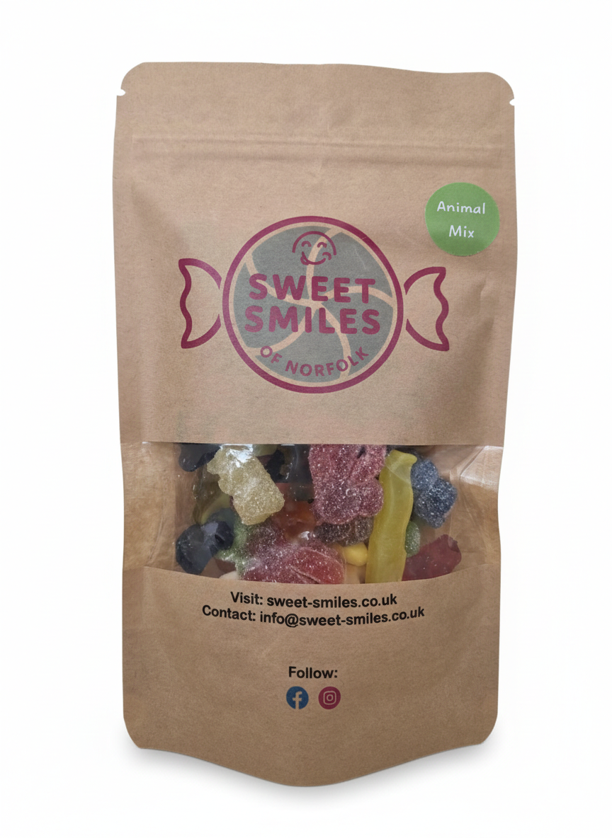 Animal Mix Sweet Pouch 200g
