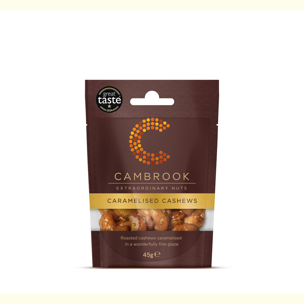 Cambrook - Caramelised Cashews 45g