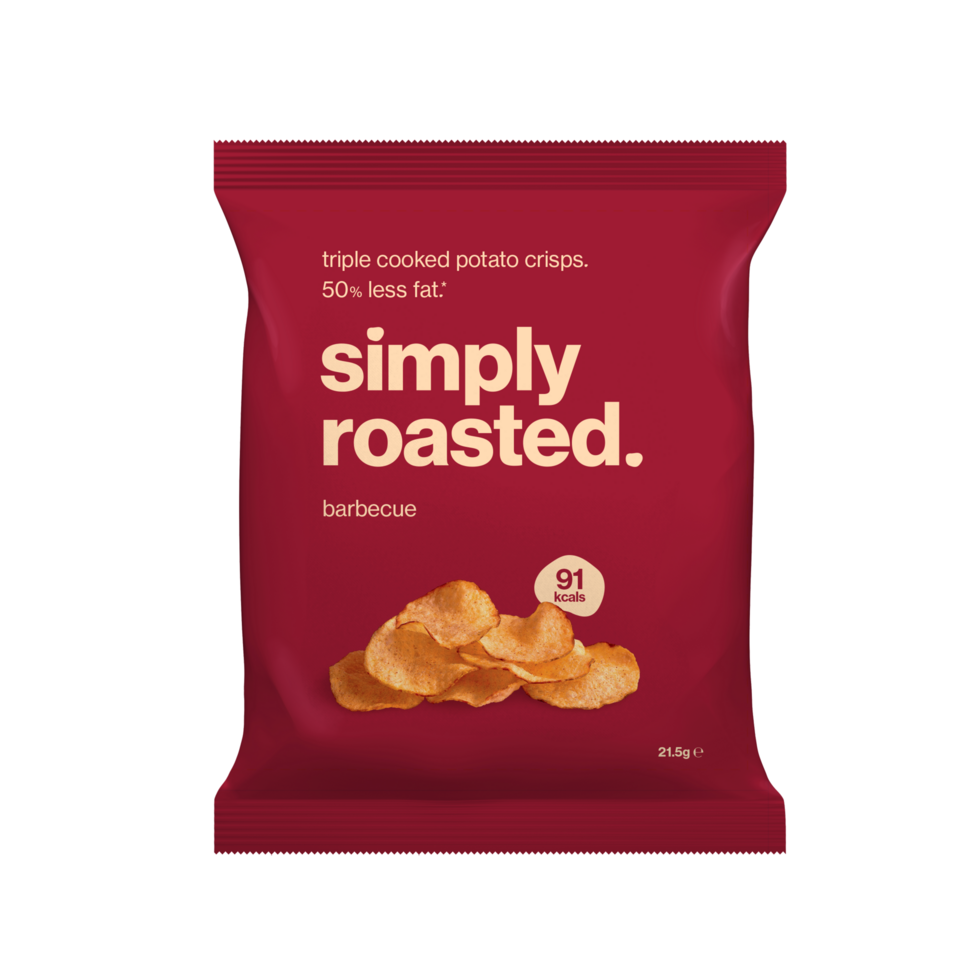 Simply Roasted BBQ Crisps 21.5G