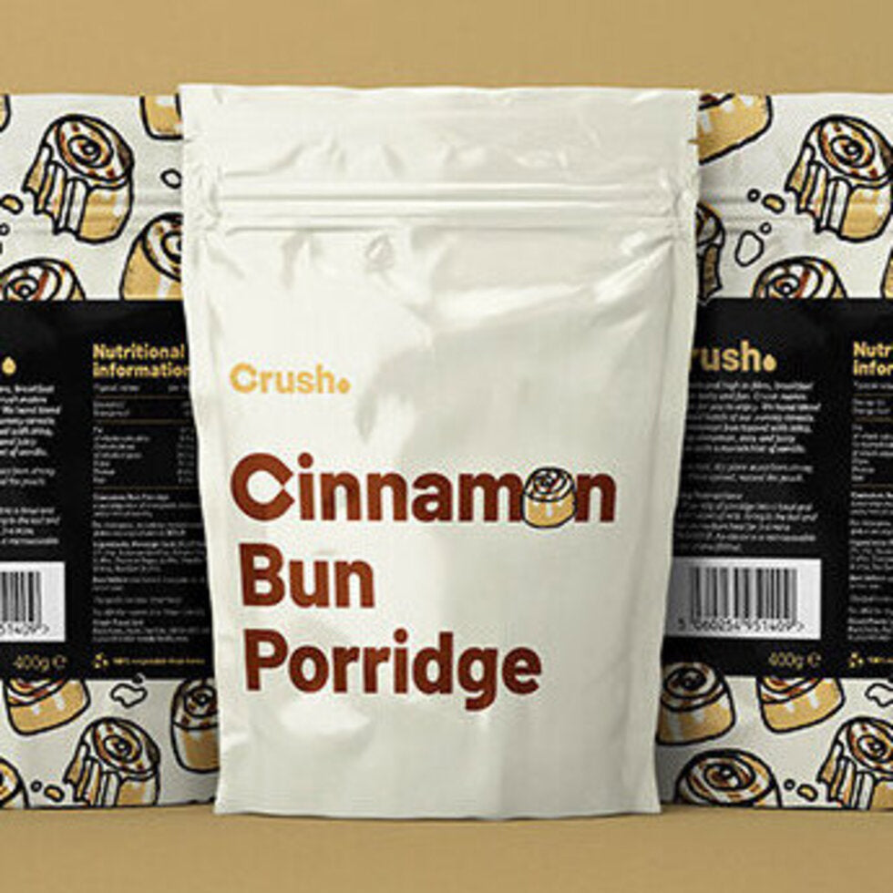 Crush Cinnamon Bun Porridge - 400g
