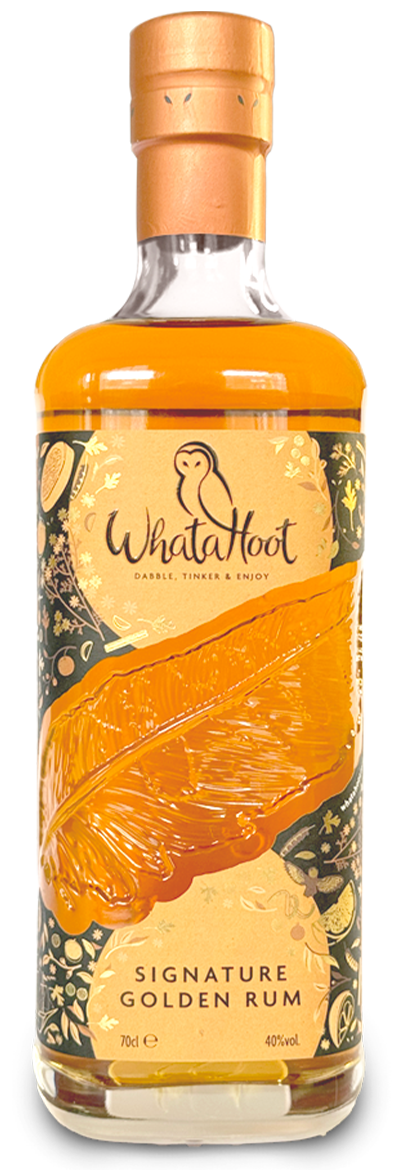 WHATAHOOT SIGNATURE GOLDEN RUM - 700ML (40% ABV)