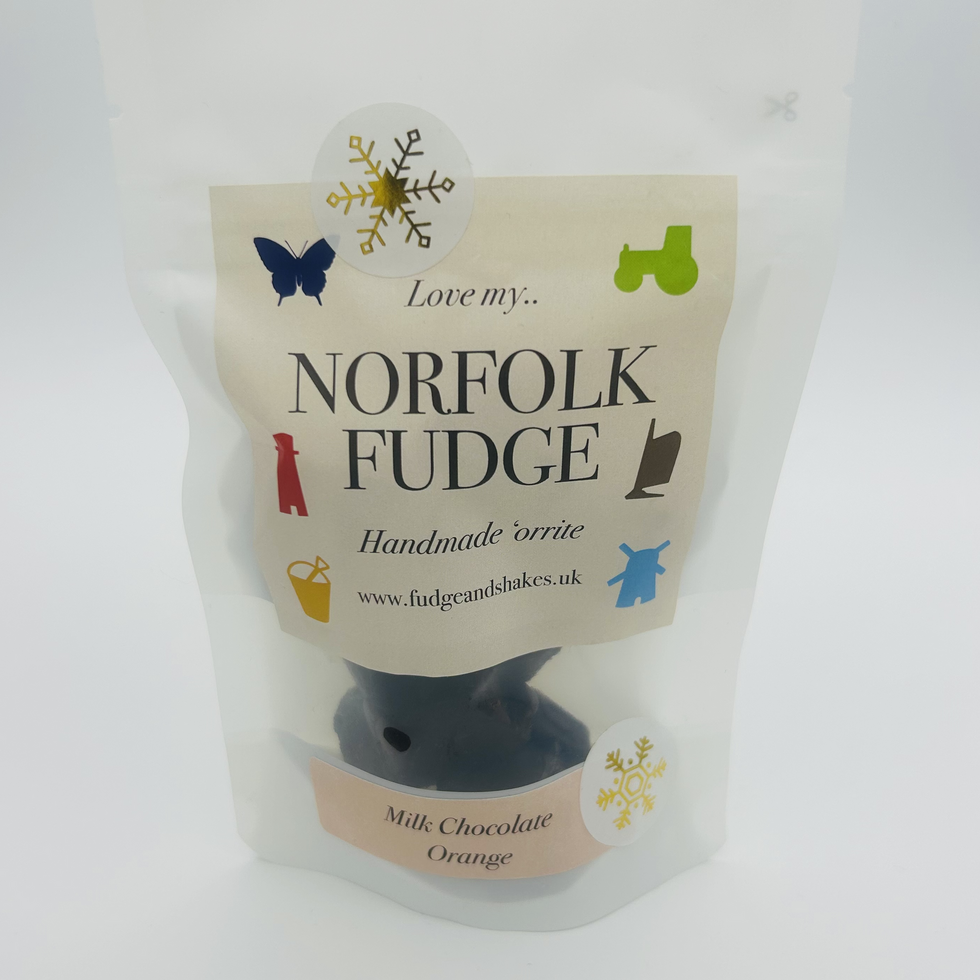 Norfolk Fudge - CHOC ORANGE 100g