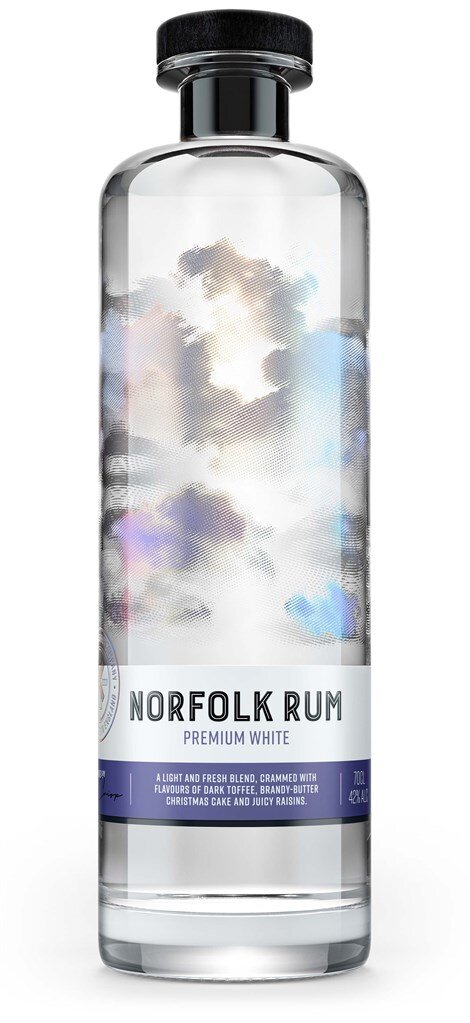 Norfolk Rum - Premium White Rum (42%) - 350ML