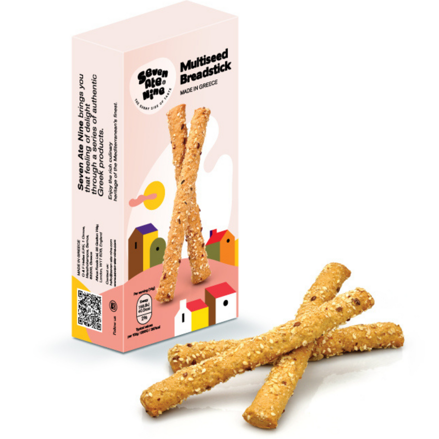 Seven Ate Nine -Multiseed Breadsticks