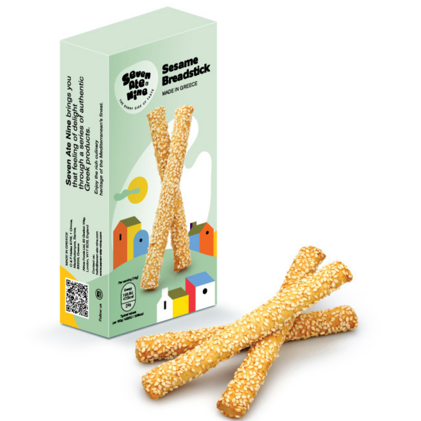Seven Ate Nine - Sesame Breadsticks