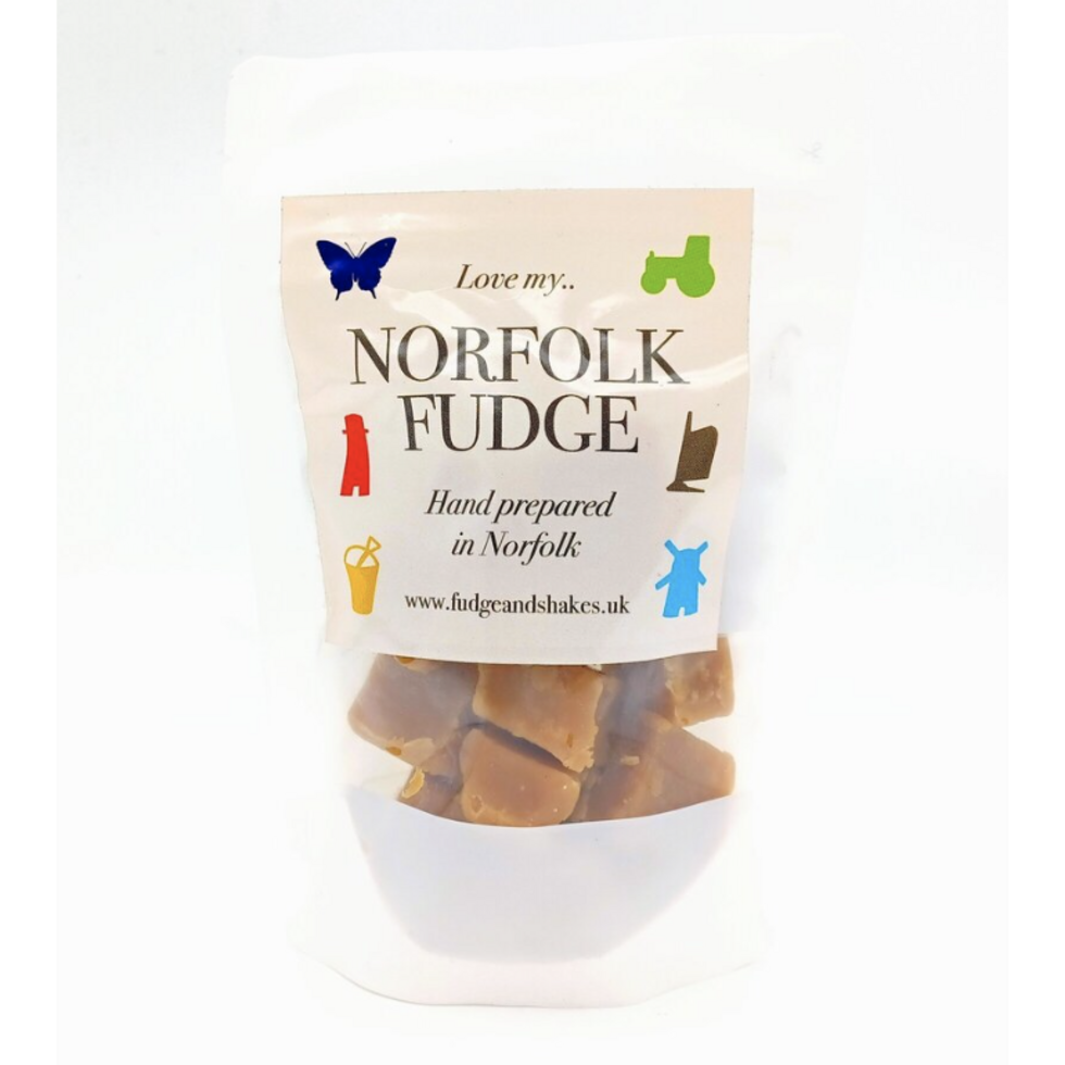 Norfolk Fudge - STRAWBERRIES & CREAM 100g
