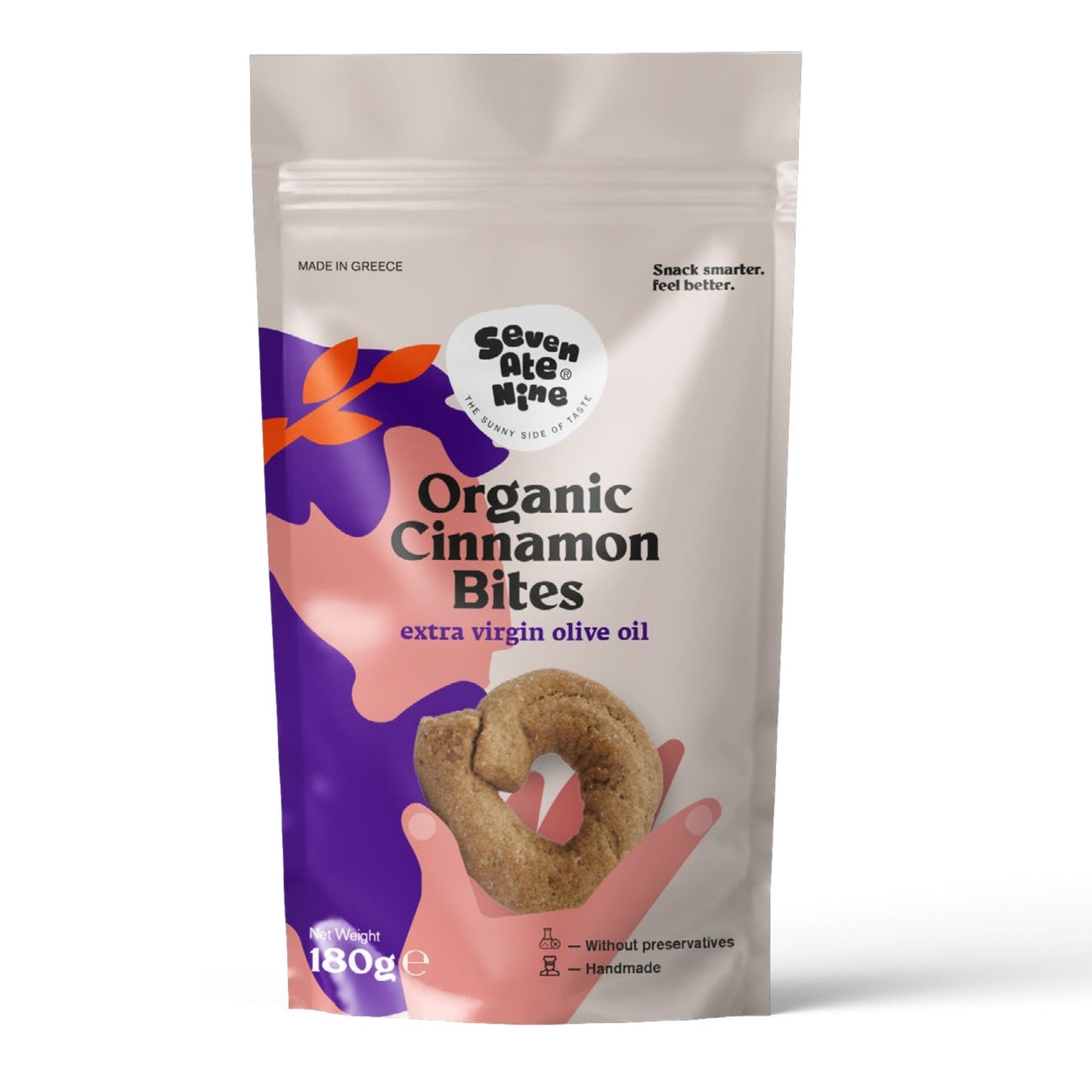 Seven Ate Nine - Organic Cinnamon Cookies