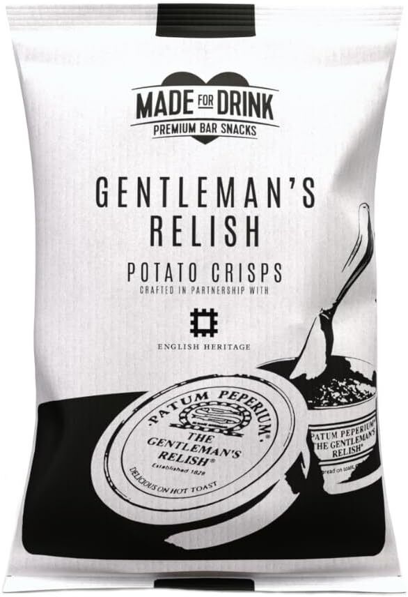 Made For Drink | Gentleman's Relish Crisps