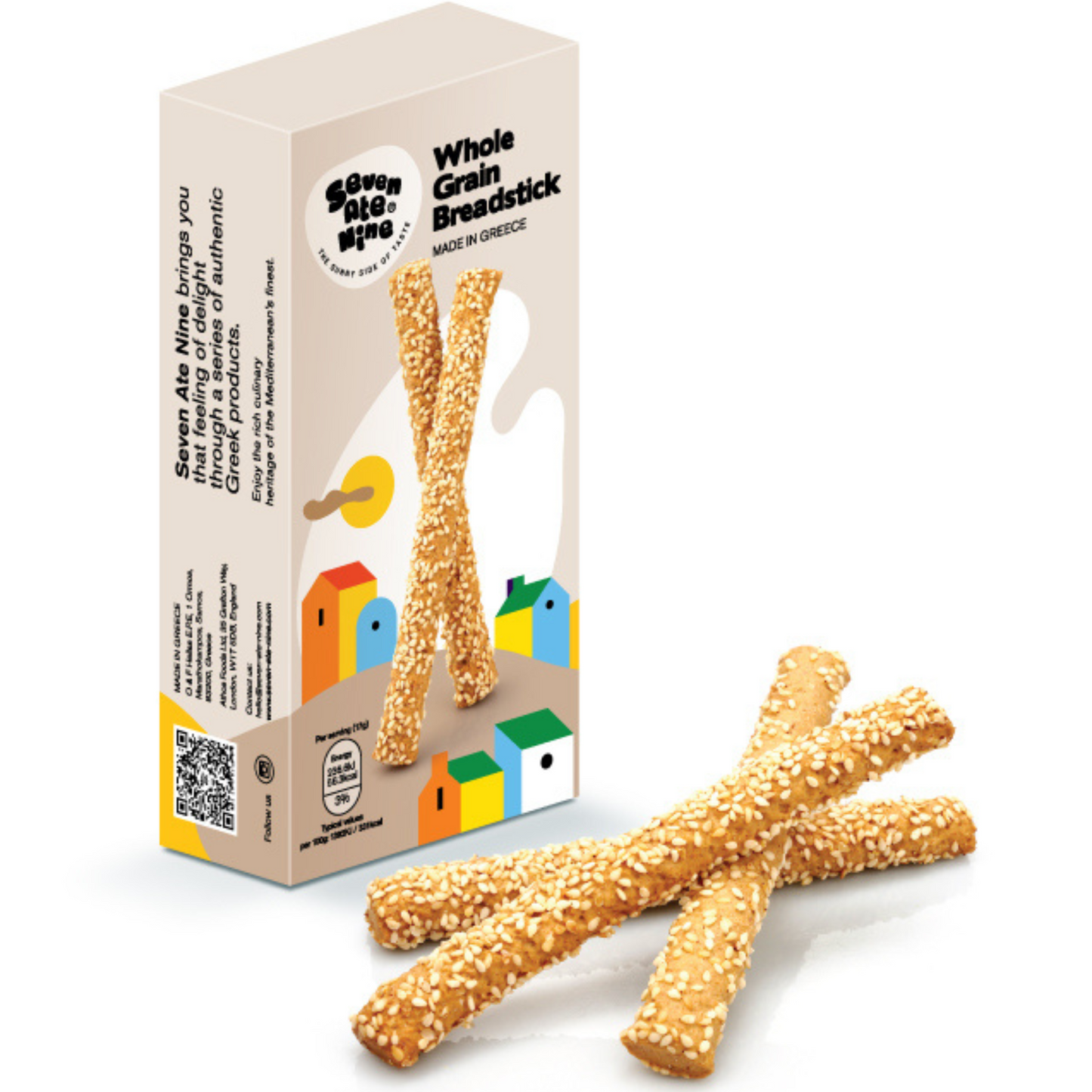 Seven Ate Nine - Whole Grain Breadsticks