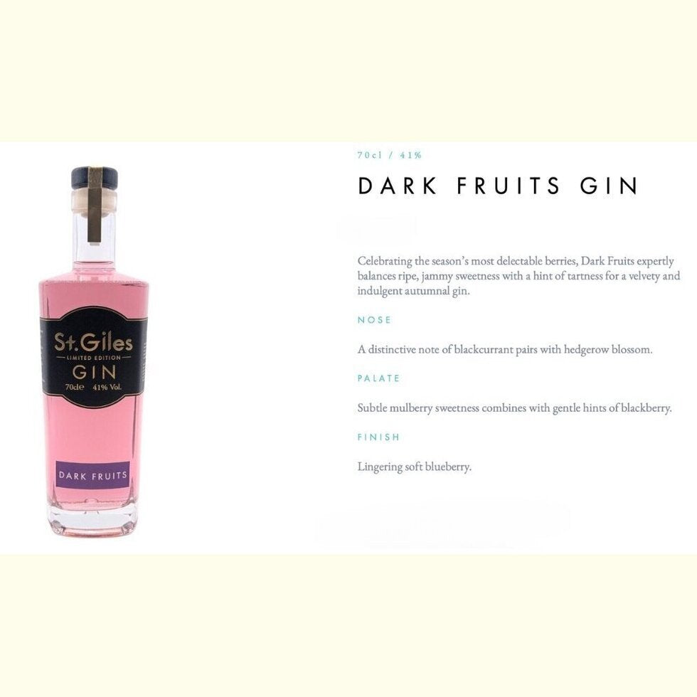 St Giles - Dark Fruits Gin - 70cl