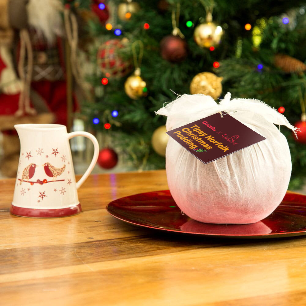 Tipsy Norfolk Christmas Pudding (Crush X What-a-Hoot)