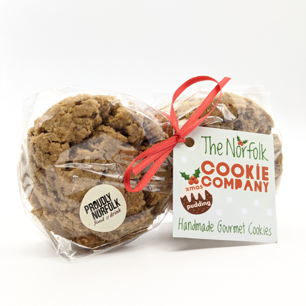 Norfolk Cookies Christmas Pudding Cookies