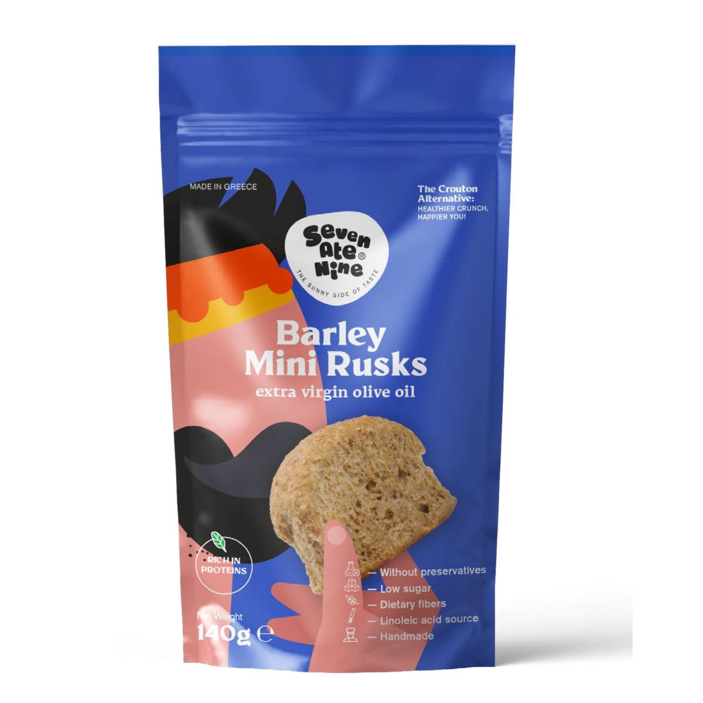 Seven Ate Nine - Sfakian Barley Mini Rusks
