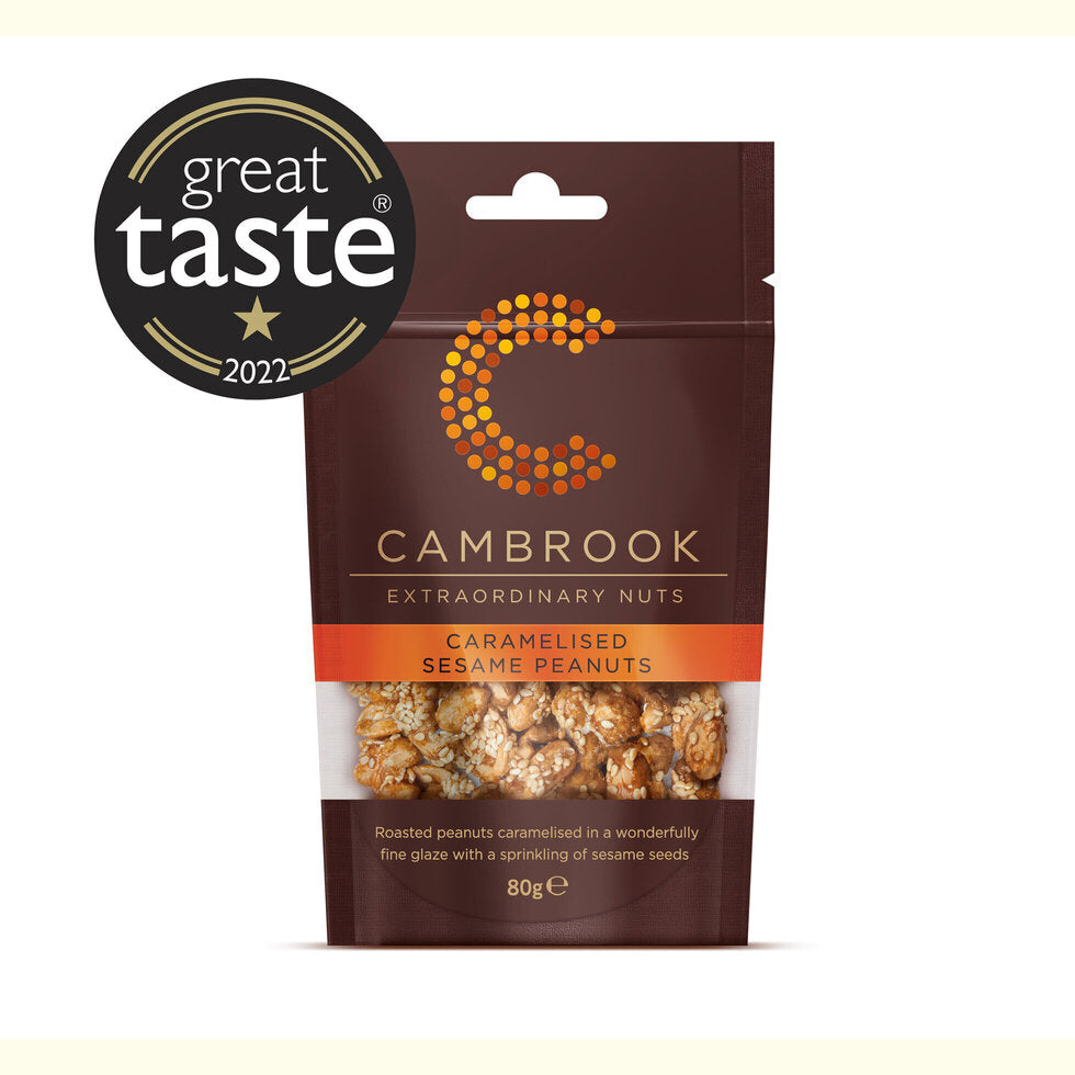 Cambrook - Sesame Peanuts 80g