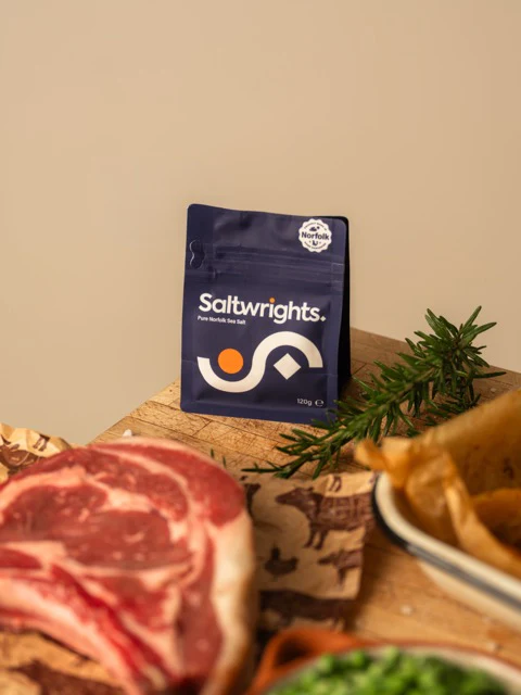 Saltwrights - Pure Norfolk Sea Salt 120g