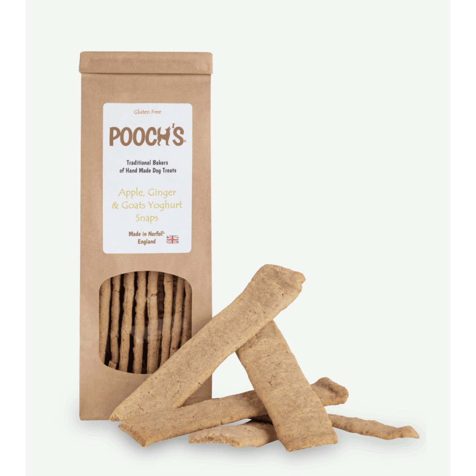 Pooch's Apple, Ginger & Goats Yoghurt Snaps