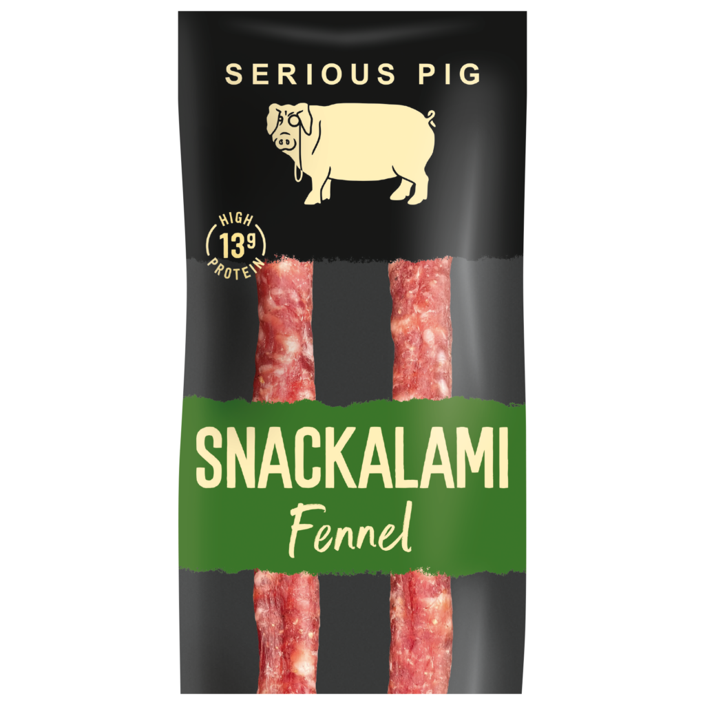 Serious Pig - Snackalami ‘Fennel’ Salami 30g