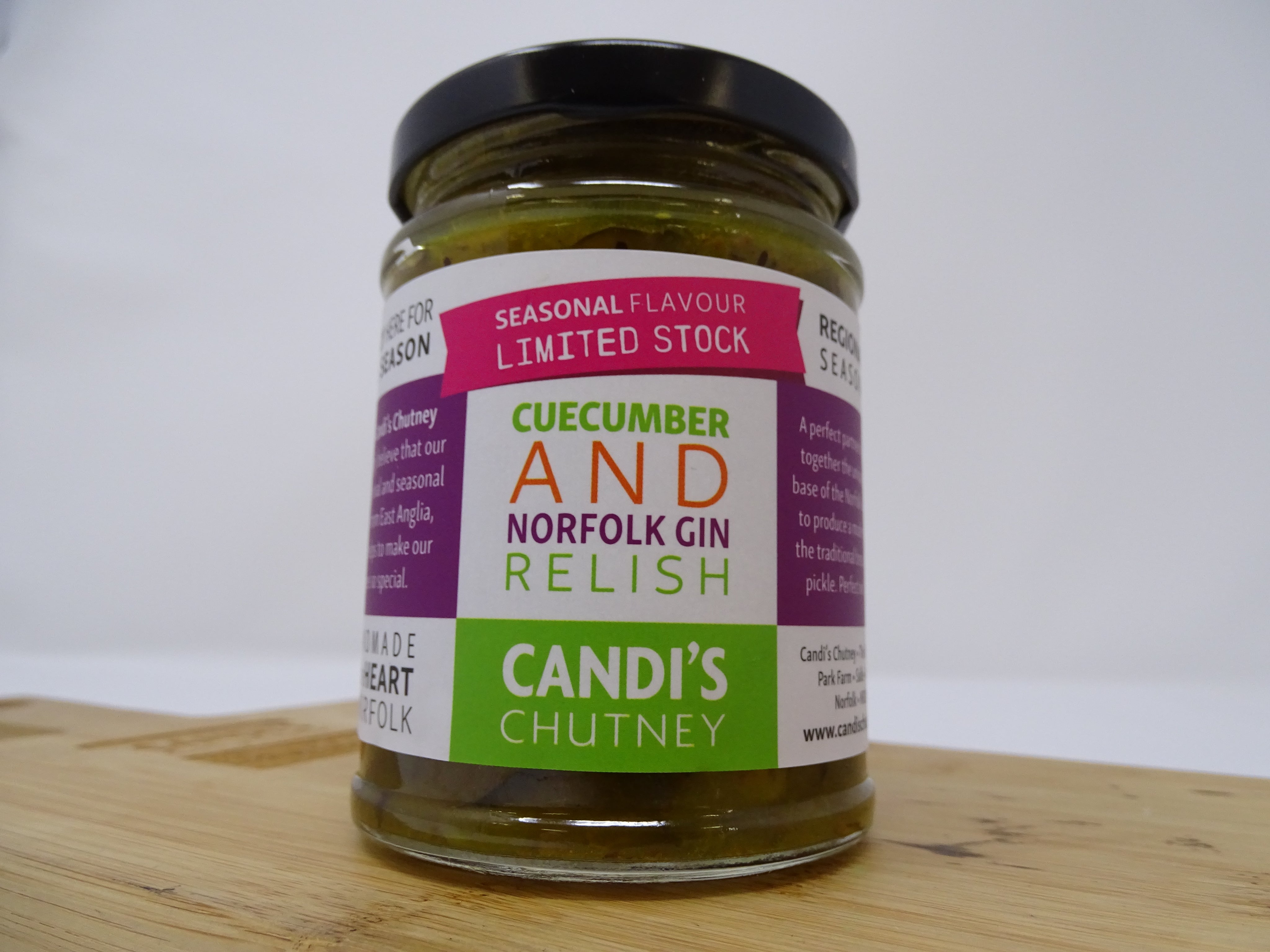 Cuecumber & Norfolk Gin Relish Chutney - 284g