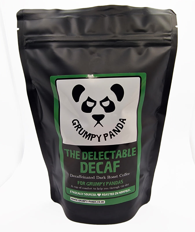 Grumpy Panda | The Delectable Decaf