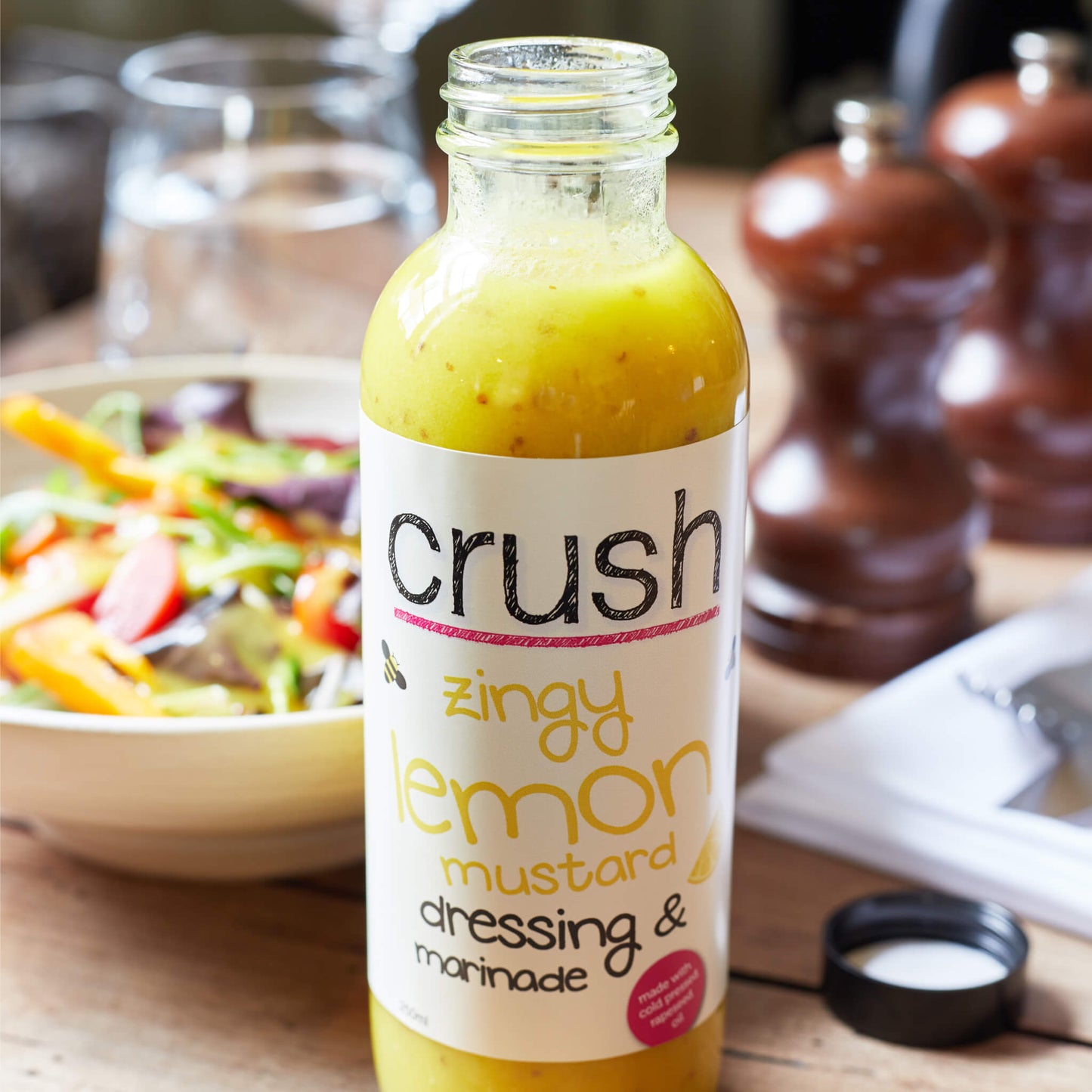 Zingy Lemon & Mustard Dressing - 250ml