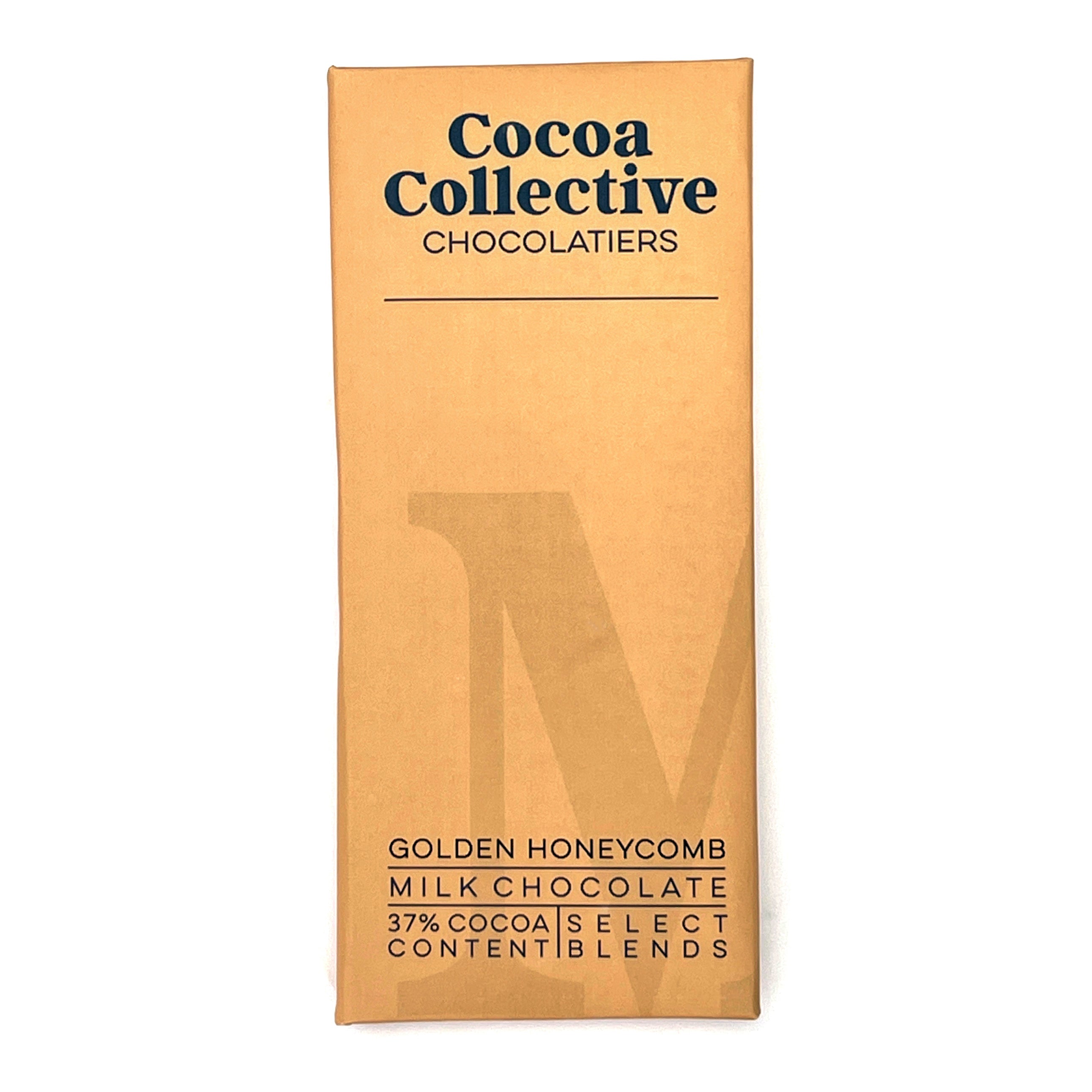 GOLDEN HONEYCOMB | 37% COCOA - Milk Chocolate Bars