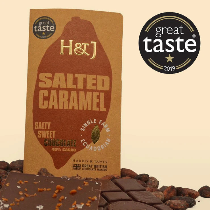 Harris & James | Salted Caramel Chocolate Bar