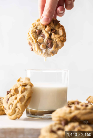 Double Choc Chip Cookies (6 Pack)