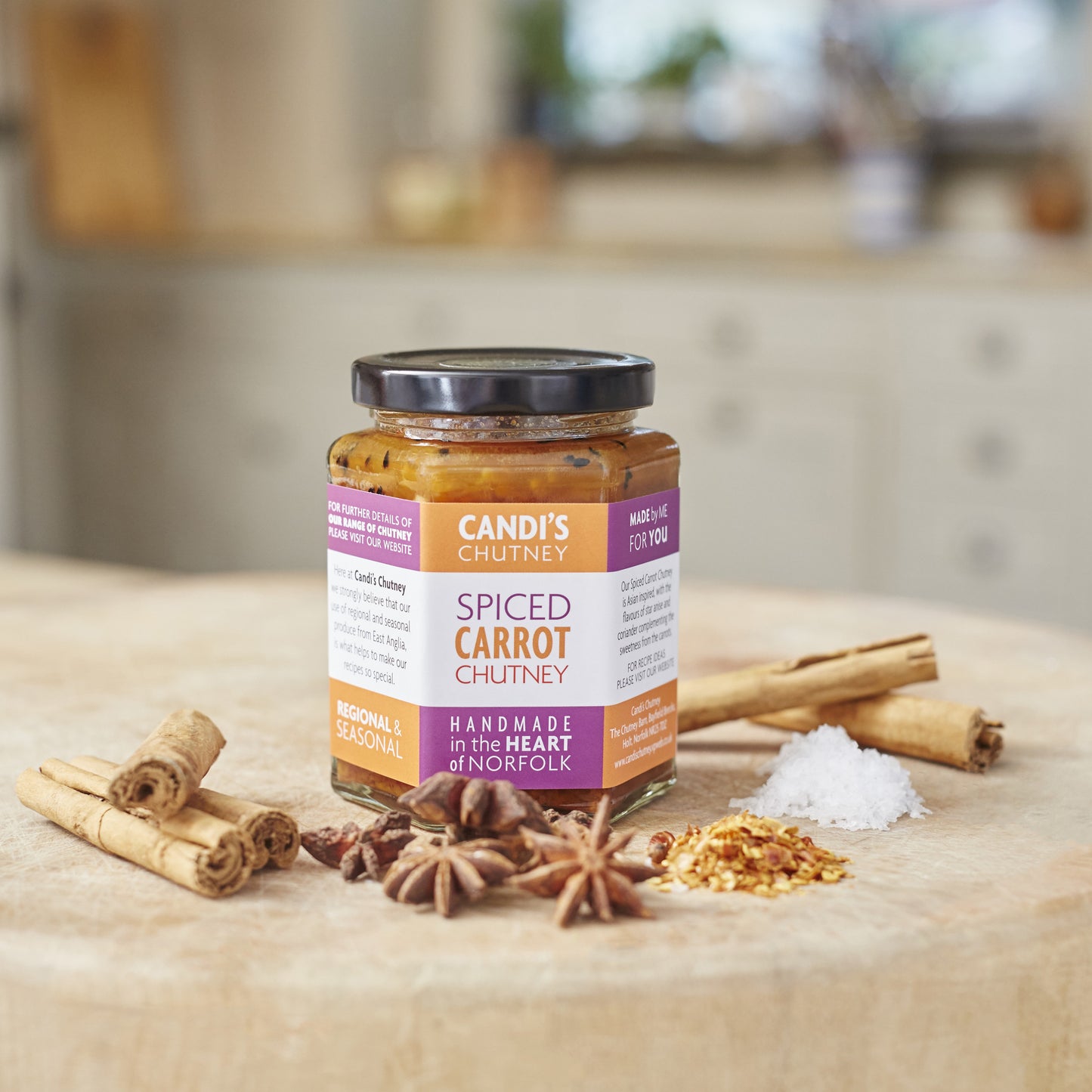 Spiced Carrot Chutney - Crush Foods